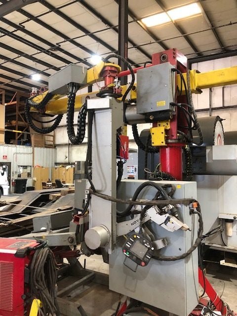 Novarc Cobot Pipe Spool Welder, 2013 – SWR w/ PowerWave R500 + STT, Floor-Mounted - Image 7