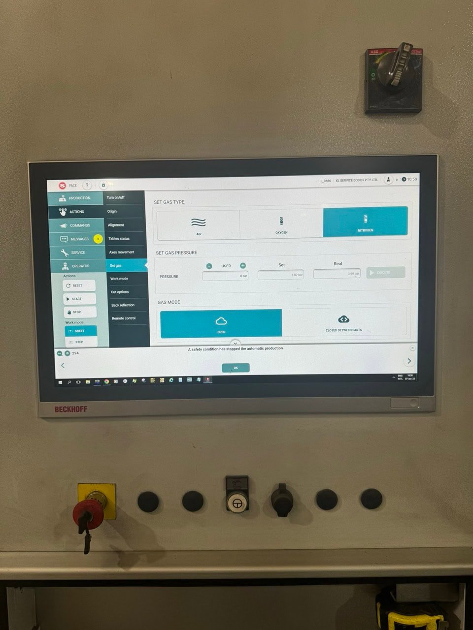 3000 Watt Salvagnini L3 Fiber Laser with 10 Tray Tower and Part Take Out Automation - Image 5