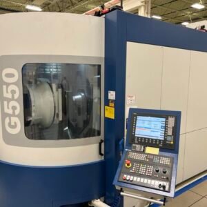 Grob G550 5-Axis HMC, 2017 – Renishaw Probe, Mist Collector