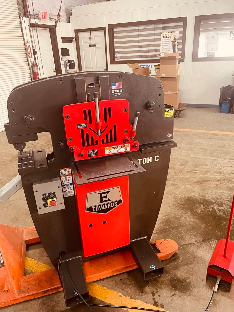 40 Ton Edwards Model C Ironworker, 2020 - Image 4