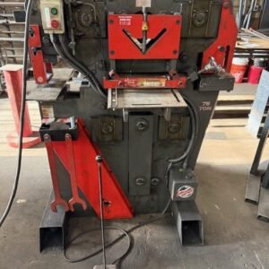 65 Ton Edwards Ironworker, 2012 – Pipe Bending Attachment, Dies, Tooling Included