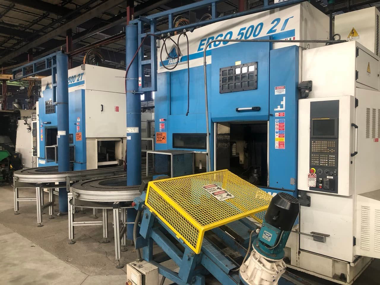 Famar Ergo 500 2T Multi-Tasking Turning Center, 2007 – Chip Conveyor, Measuring Device, Tool Monitoring - Image 17