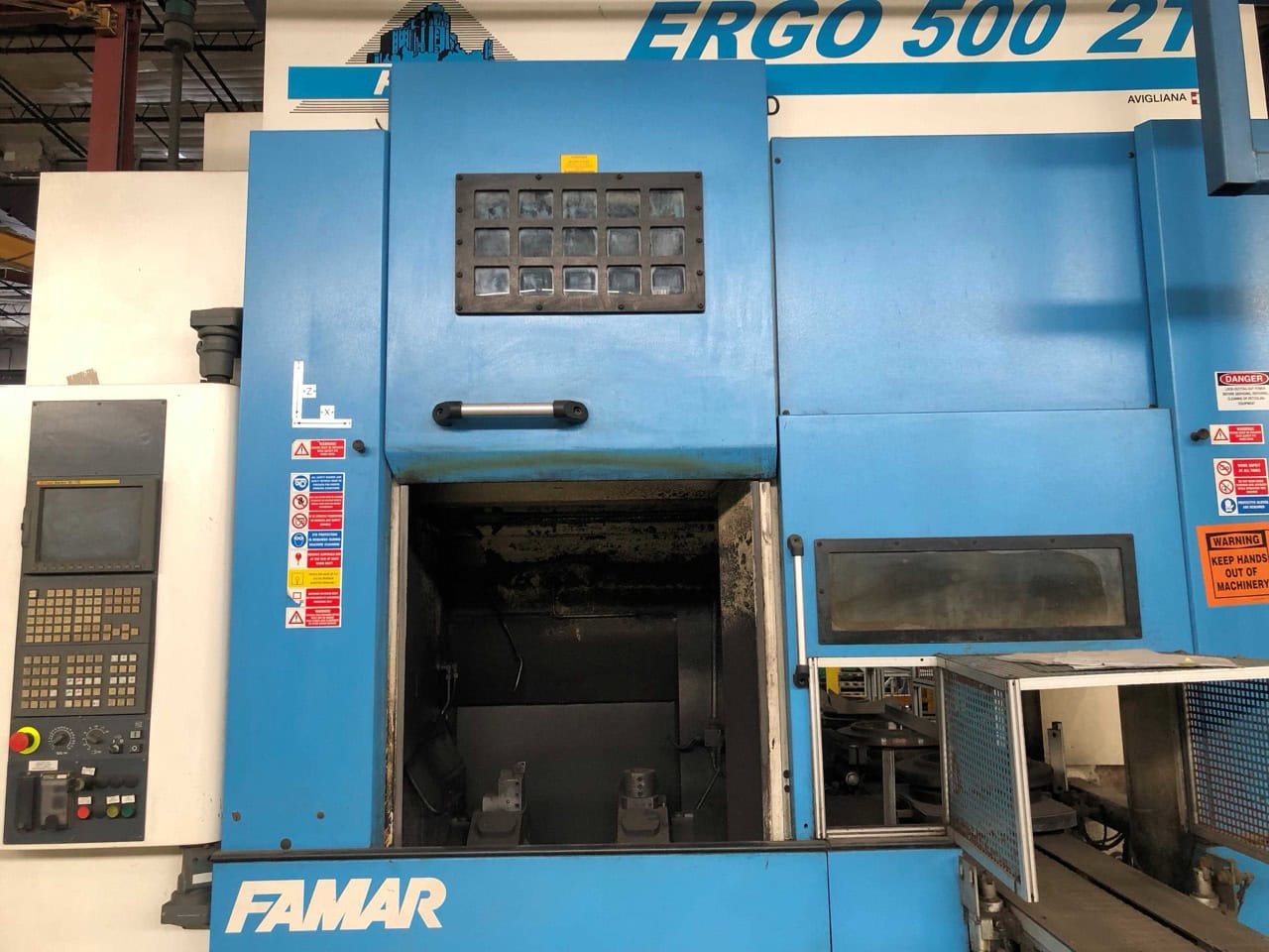 Famar Ergo 500 2T Multi-Tasking Turning Center, 2007 – Load/Unload Conveyor, Fanuc Control - Image 31