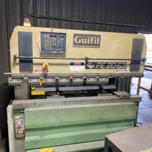 69 Ton x 6.6′ Guifil PE 20-63 Hydraulic Press Brake, 1996