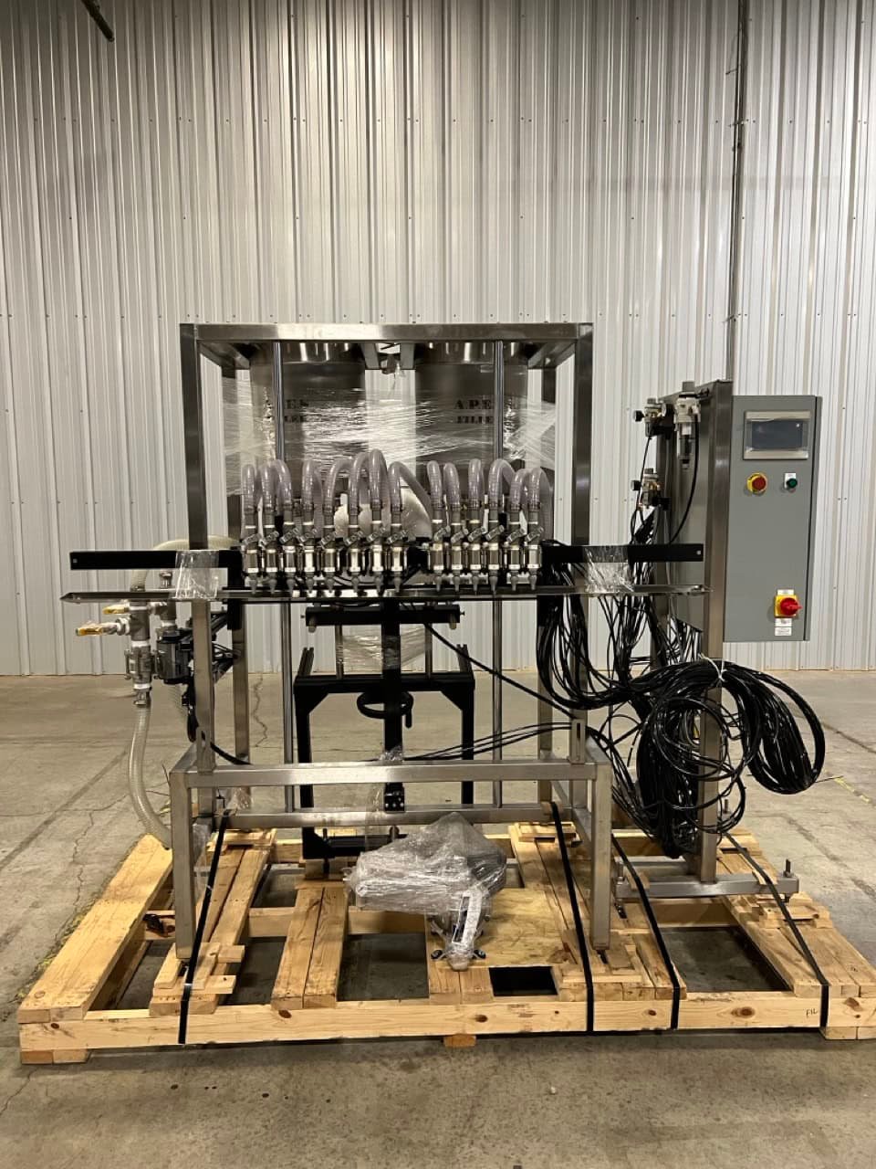 A.P.E.S. Explosion Proof Liquid Filling Line, 2021 – NEVER USED, Still on OEM Skidding - Image 11
