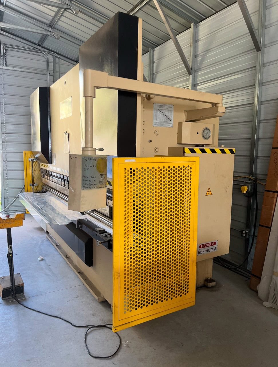 200 Ton x 13′ US Industrial USHB200-13AC Hydraulic Press Brake, 2007 – Backgauge - Image 2