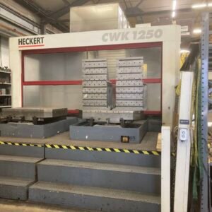 1250mm Heckert Model CWK 1250 P HMC, 1995 – Full 4th Axis, Thru-Spindle Coolant