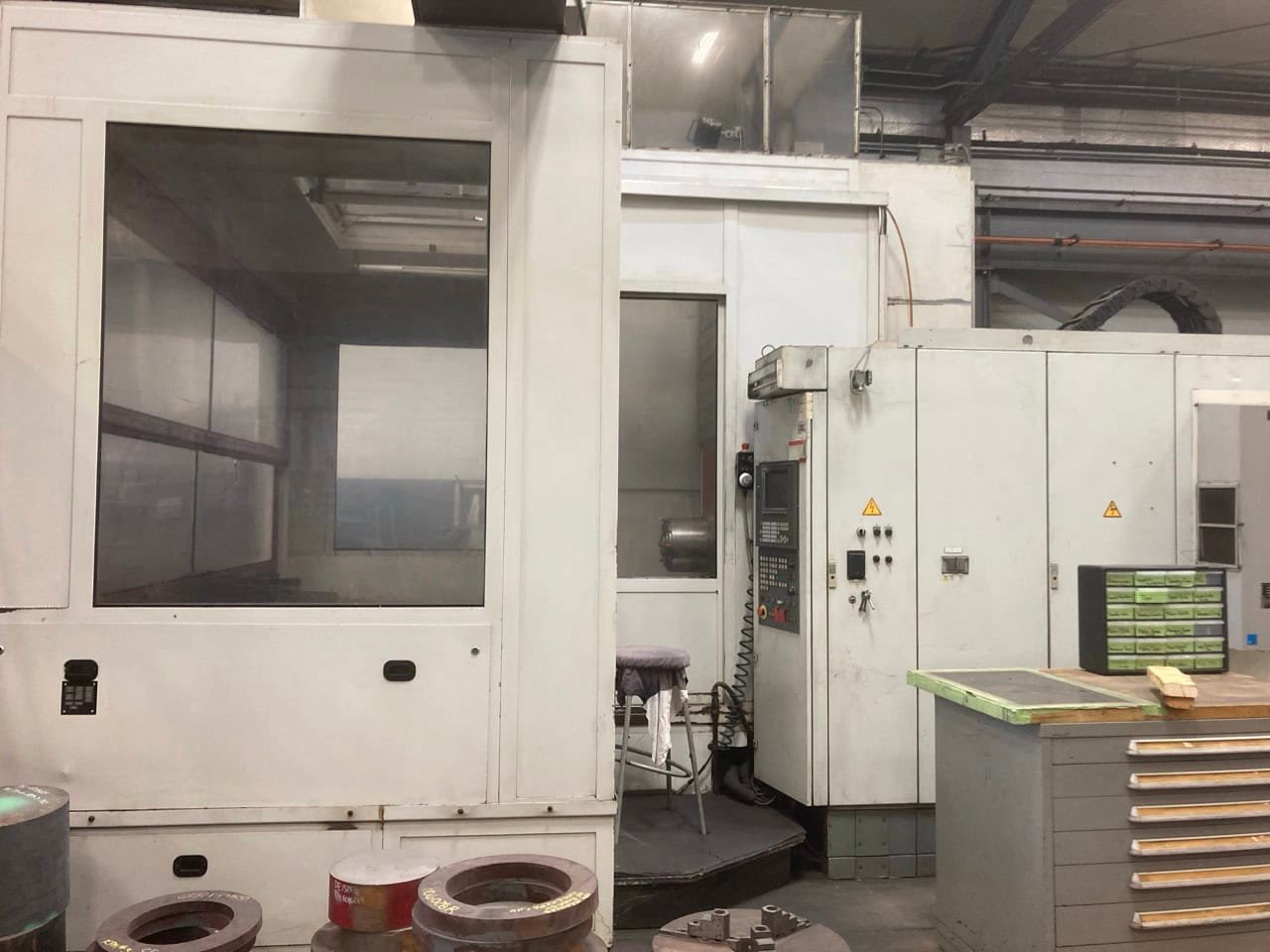 1250mm Heckert Model CWK 1250 P HMC, 1995 – Full 4th Axis, Thru-Spindle Coolant - Image 2
