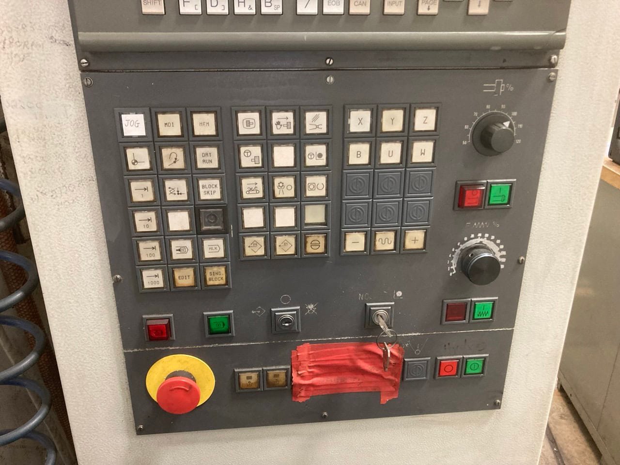 1250mm Heckert Model CWK 1250 P HMC, 1995 – Full 4th Axis, Thru-Spindle Coolant - Image 4