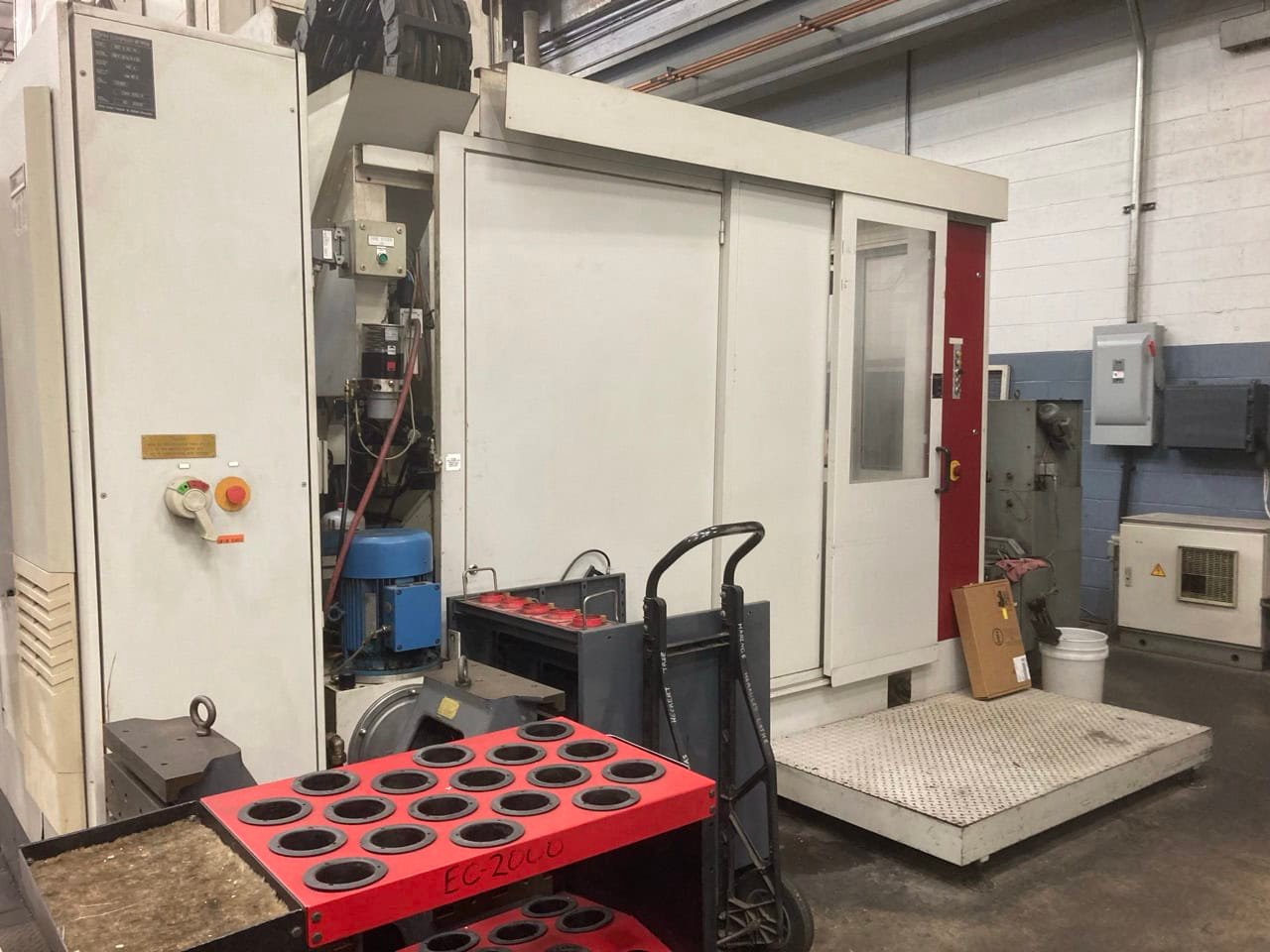 1250mm Heckert Model CWK 1250 P HMC, 1995 – Full 4th Axis, Thru-Spindle Coolant - Image 7