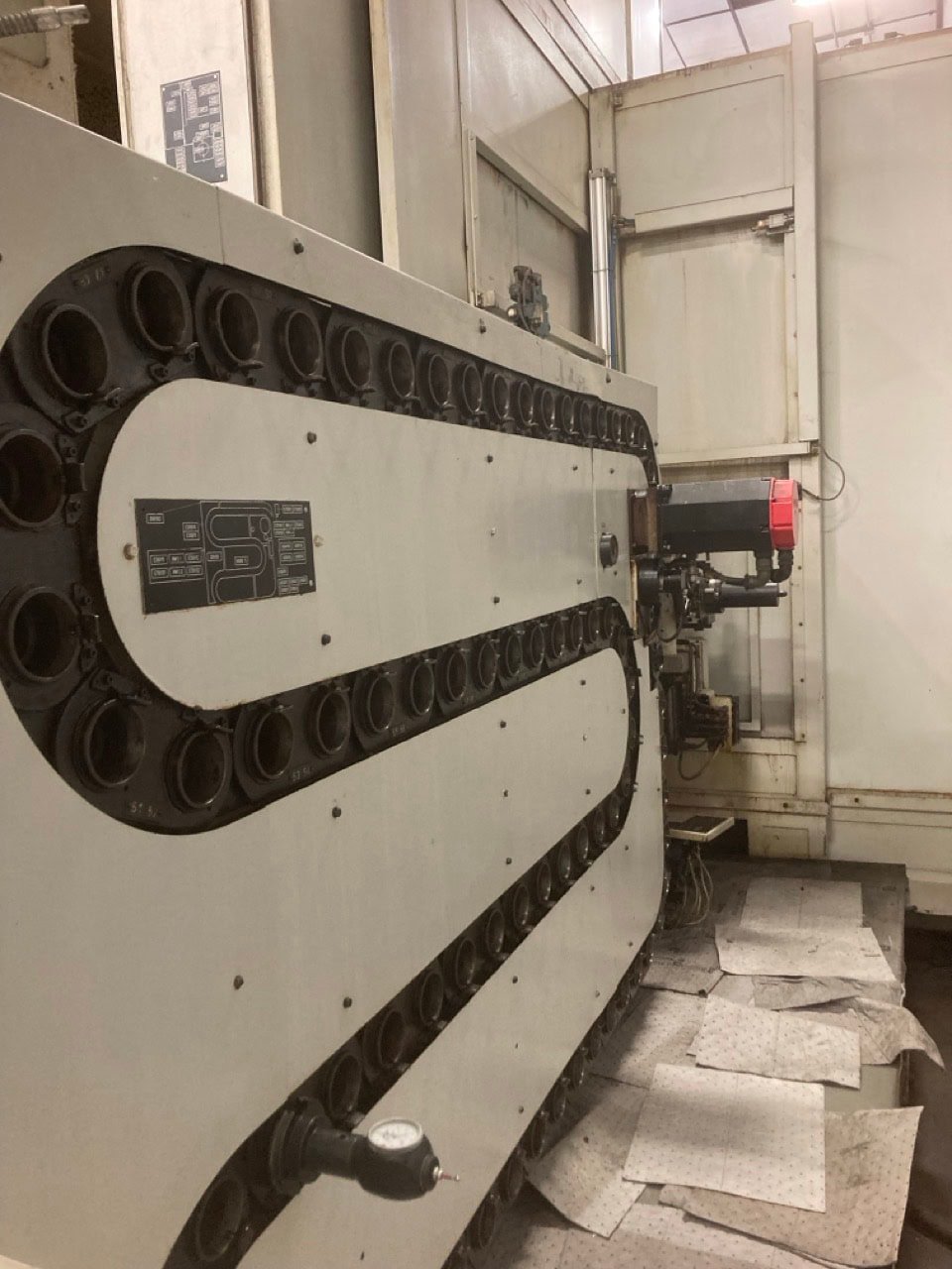 1250mm Heckert Model CWK 1250 P HMC, 1995 – Full 4th Axis, Thru-Spindle Coolant - Image 8