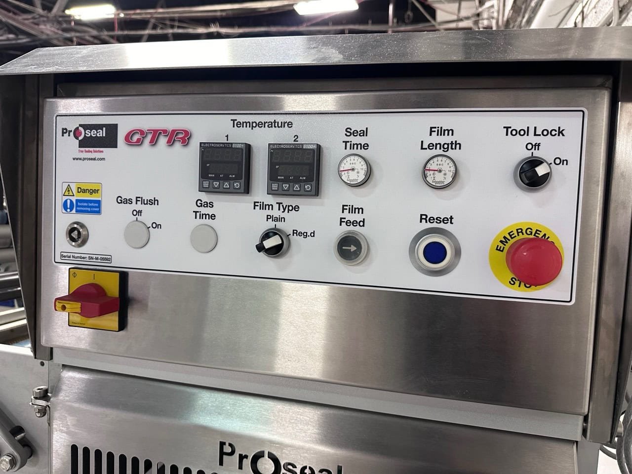 Pro Seal GTR Semi-Automatic Tray Sealer with Videojet DataFlex 6530 Thermal Transfer Printer, 2020 - Image 4