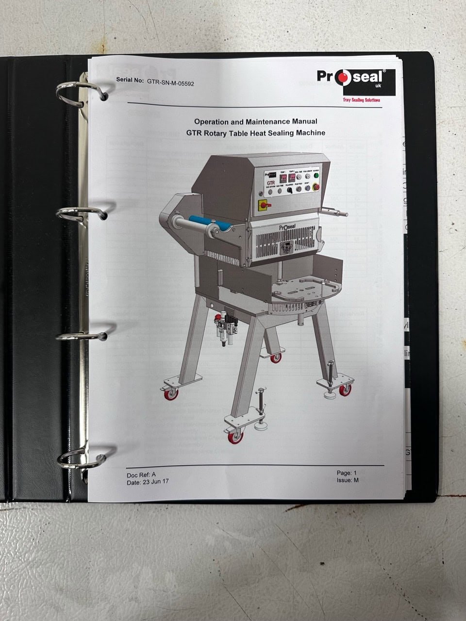 Pro Seal GTR Semi-Automatic Tray Sealer with Videojet DataFlex 6530 Thermal Transfer Printer, 2020 - Image 7