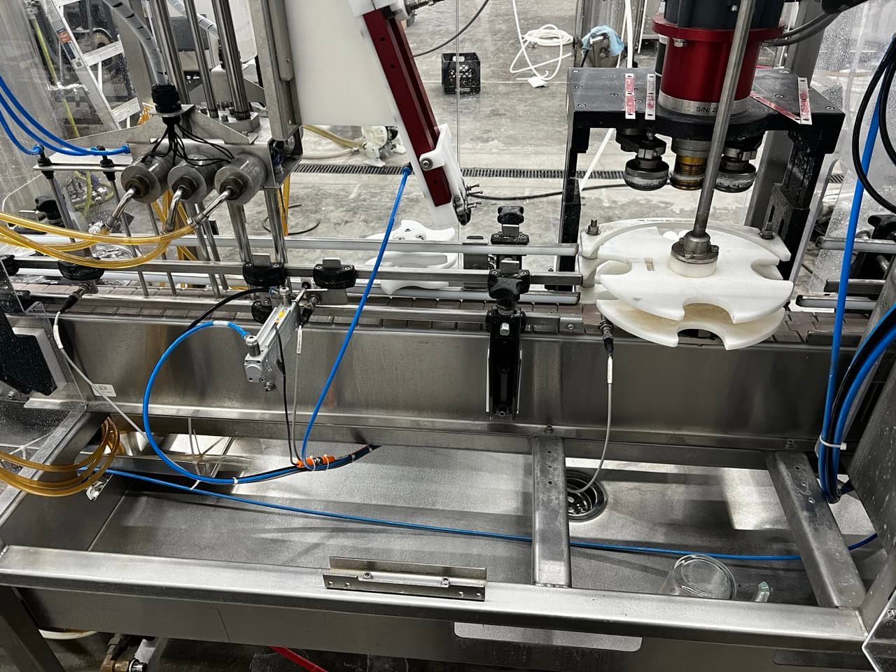 Cask mACS Micro Automated Canning System – 3-Head Filler with Rotary Accumulation Table (15–20 CPM, FESTO Interface) - Image 6