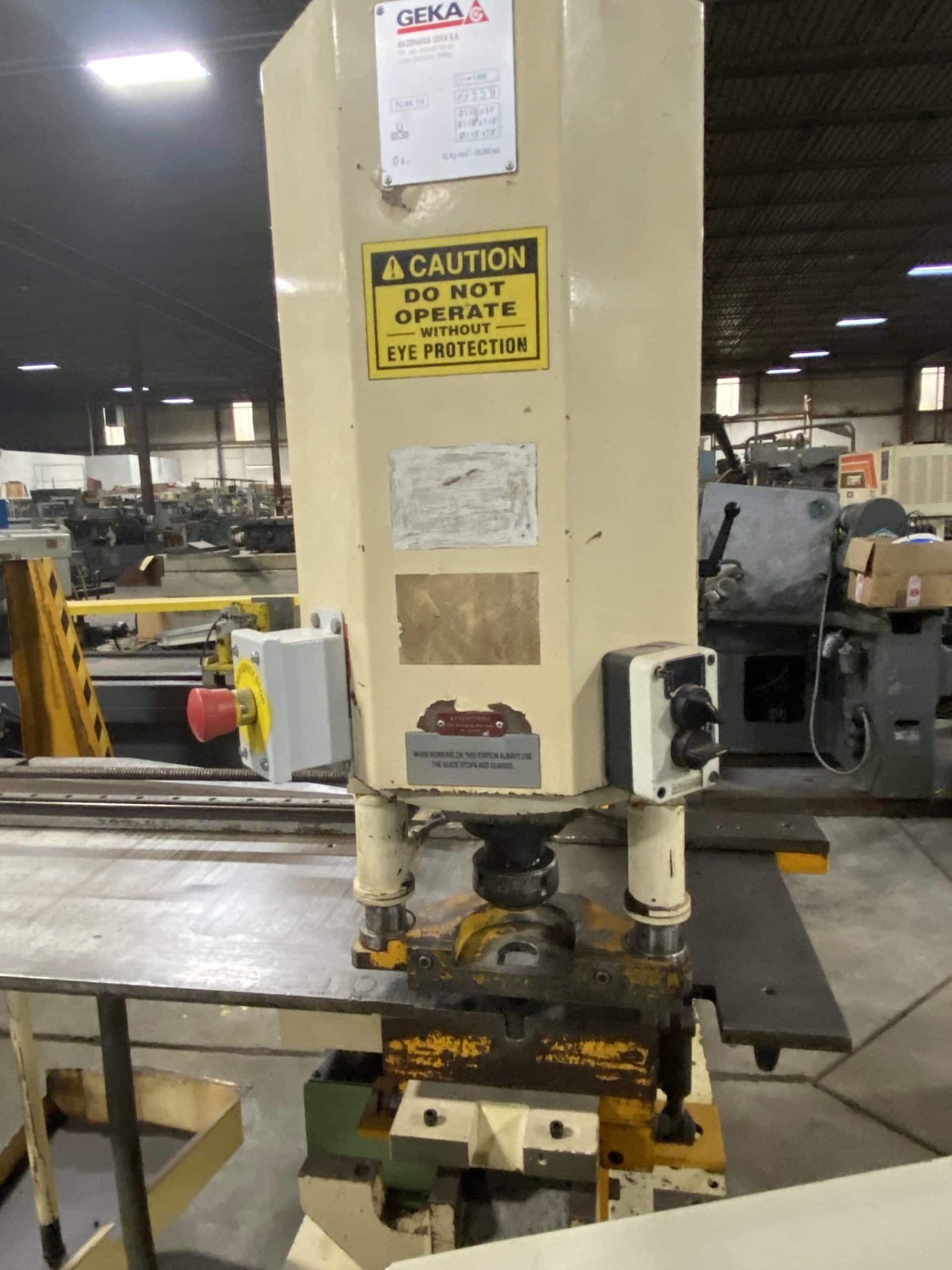 Geka PUMA 110/E-500 Punch w/ Semi-Paxy - Image 2