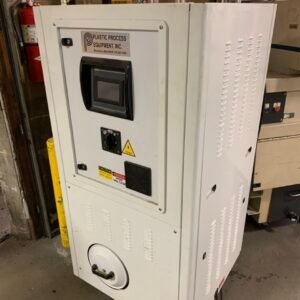 Plastic Process Equipment Auxiliary Line Package – 5 Units: TCU, Dryer, Loader (Matched OEM Set)