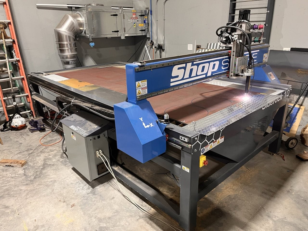 5′ x 10′ ShopSabre Sidekick 10 CNC Plasma, 2023 – Hyperherm Powermax 65 Sync – Under 3 hours - Image 7
