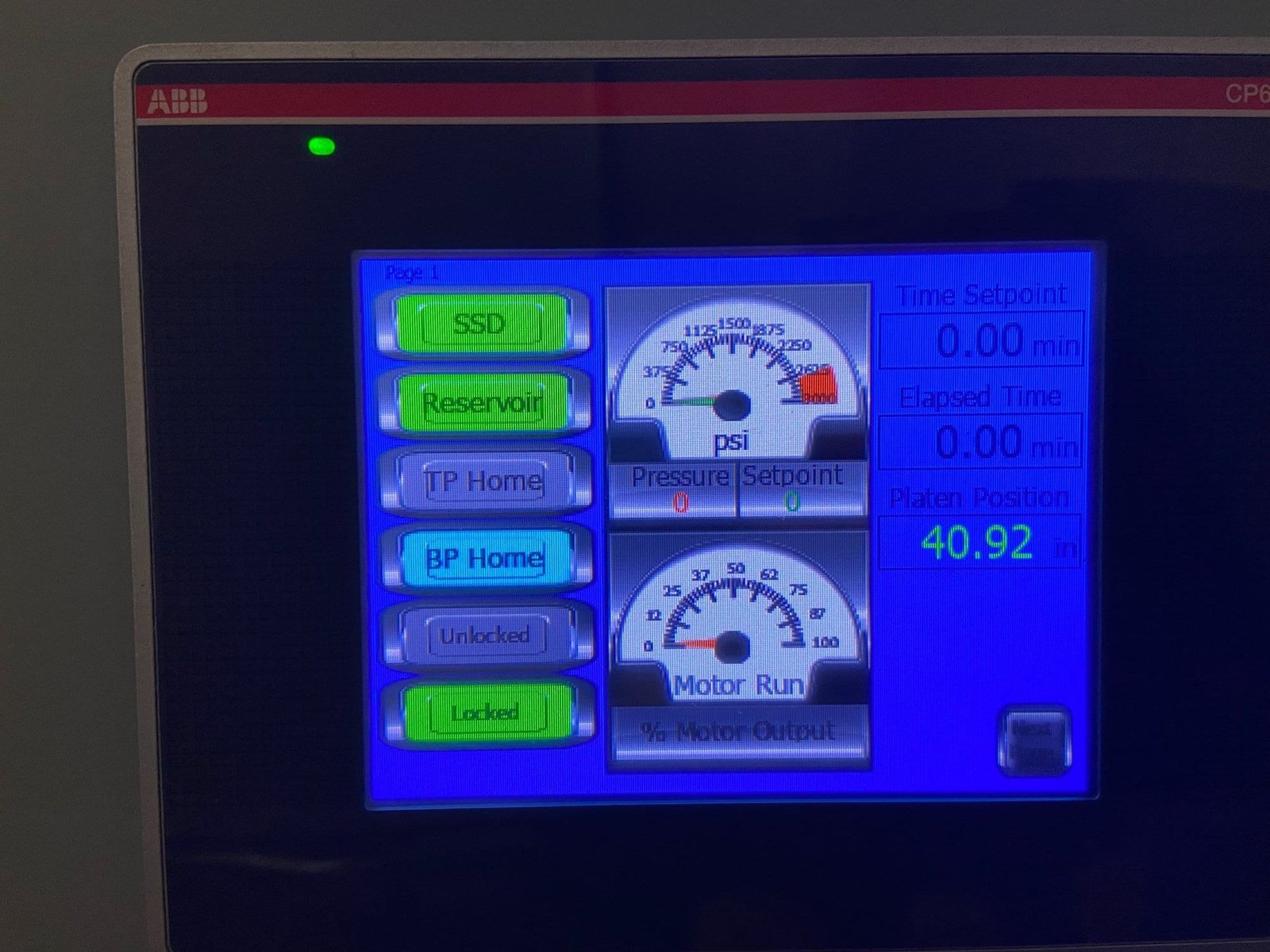 150 Ton AMS Double Action Molding Press, 2017 - Image 3