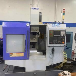 Sharp SV-2412S VMC, 2004 – Fanuc Control, Available Immediately