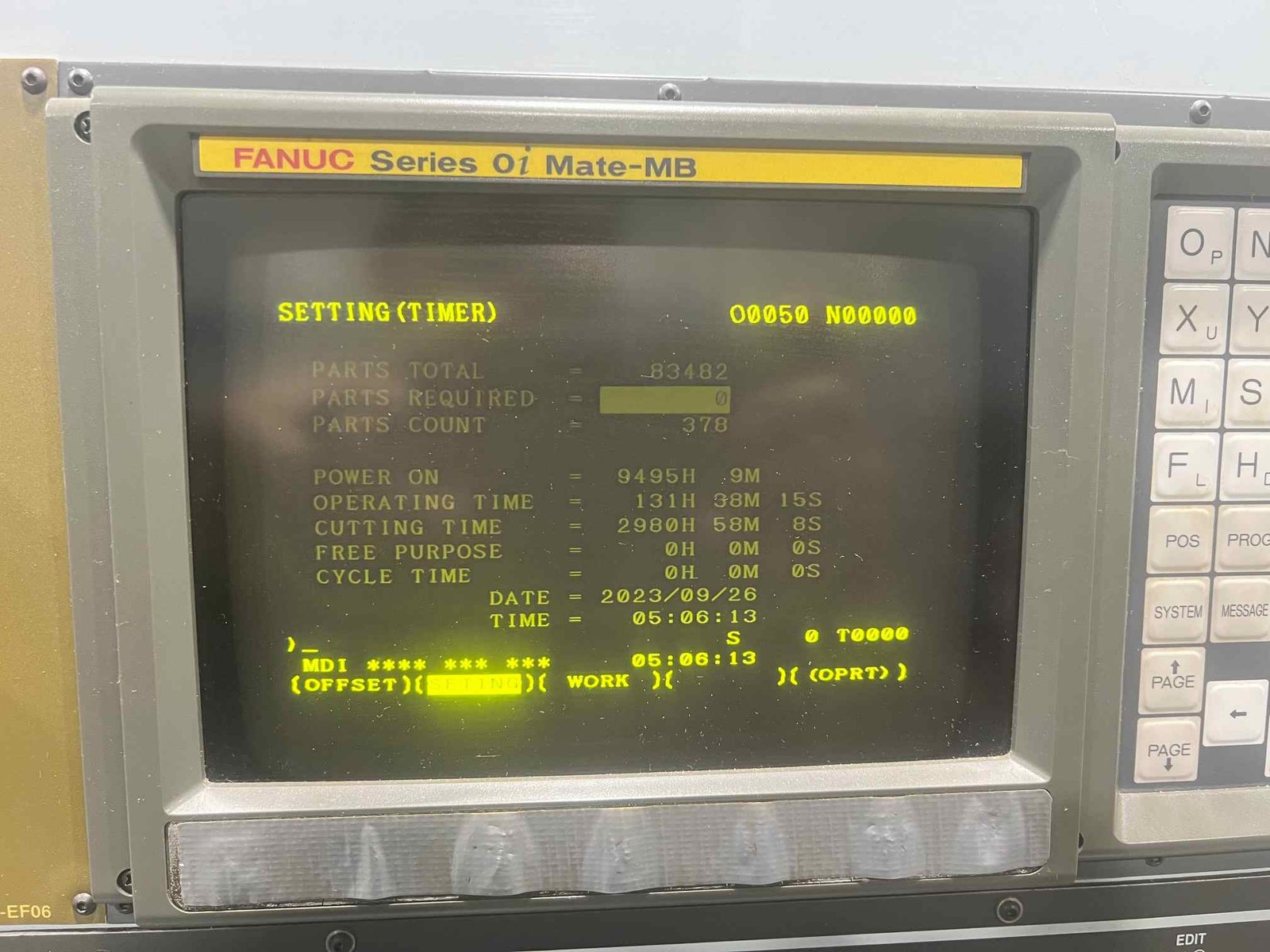 Sharp SV-2412S VMC, 2004 – Fanuc Control, Available Immediately - Image 5