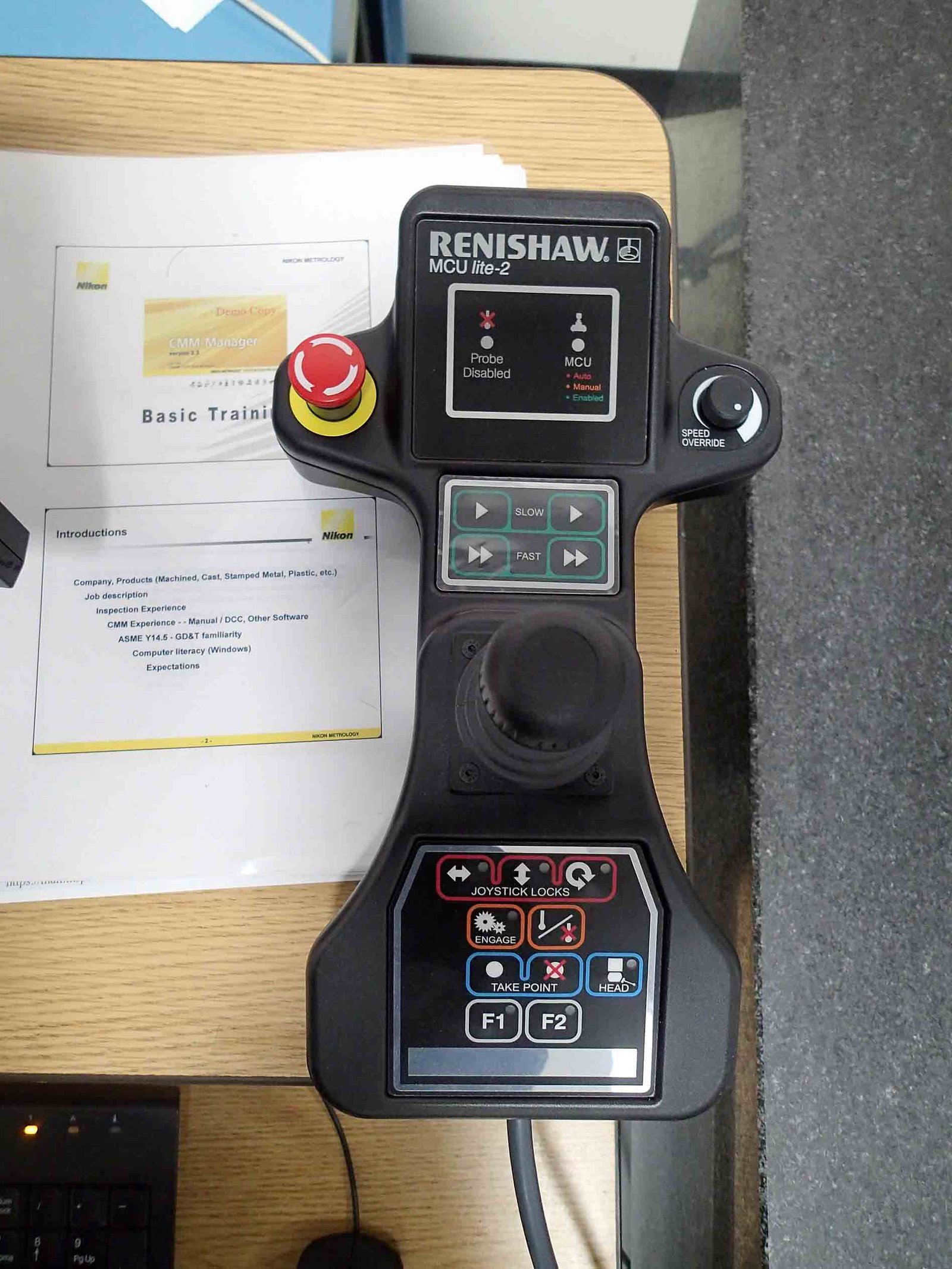 10.12.8 Insight 10128 CMM Inspection Machine, 2012- 40″ x 48″ x 32″ Travels, Renishaw Probe & Scales - Image 4