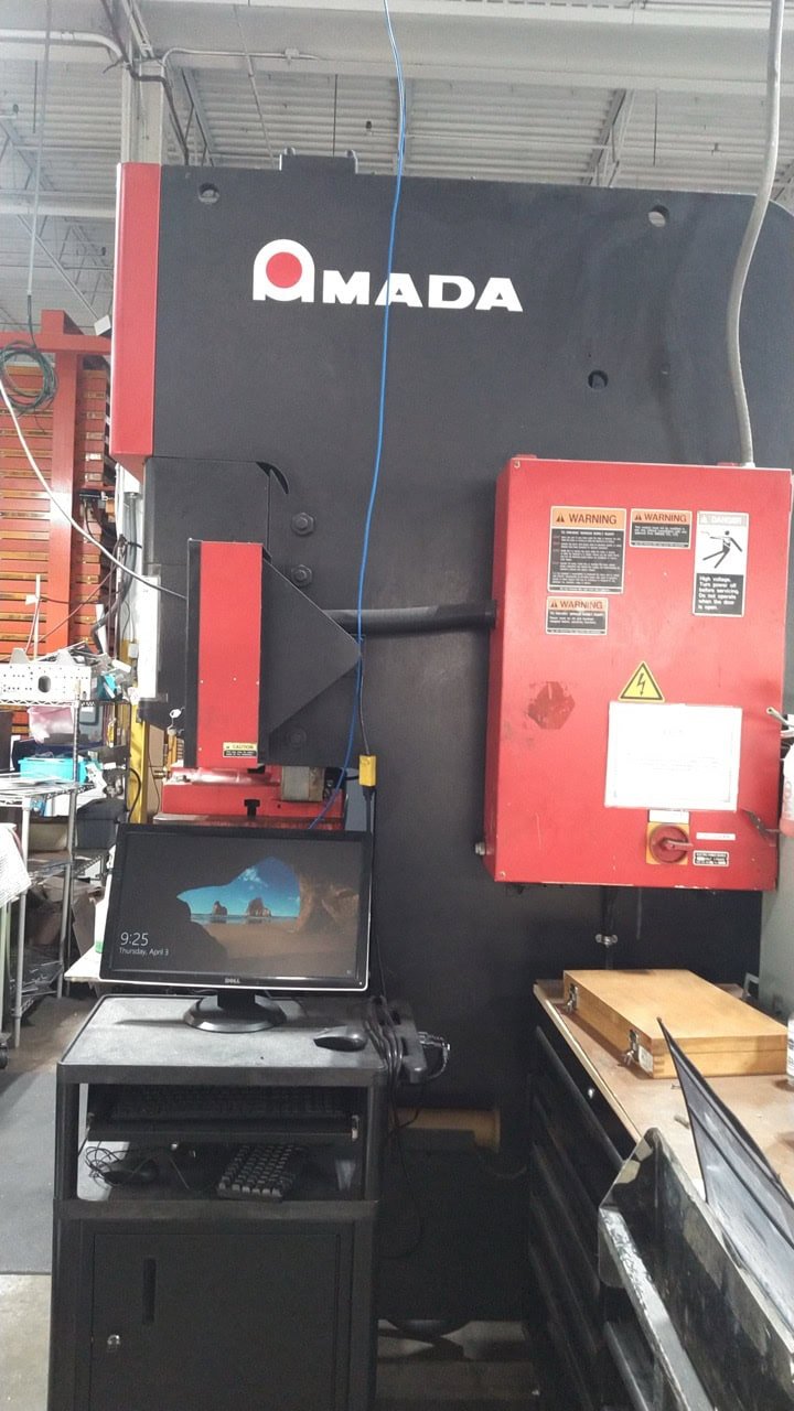 88 Ton Amada TPL80SI Gap Frame Press, 2000 - Image 6
