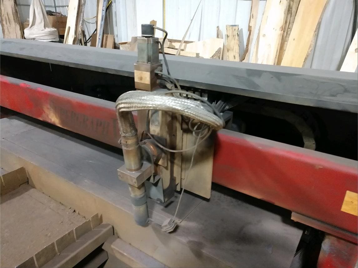 6′ x 12′ Koike Aronson Supergraph-IV CNC Plasma Table , 2006 -Hypertherm HPR 130 - Image 3