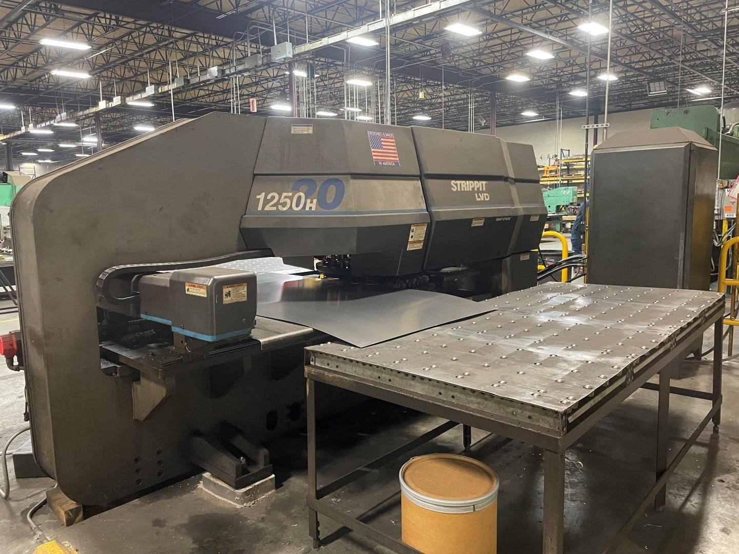 20 Ton LVD Strippit 1250 H/20 CNC Turret Punch, 2000 - Image 2