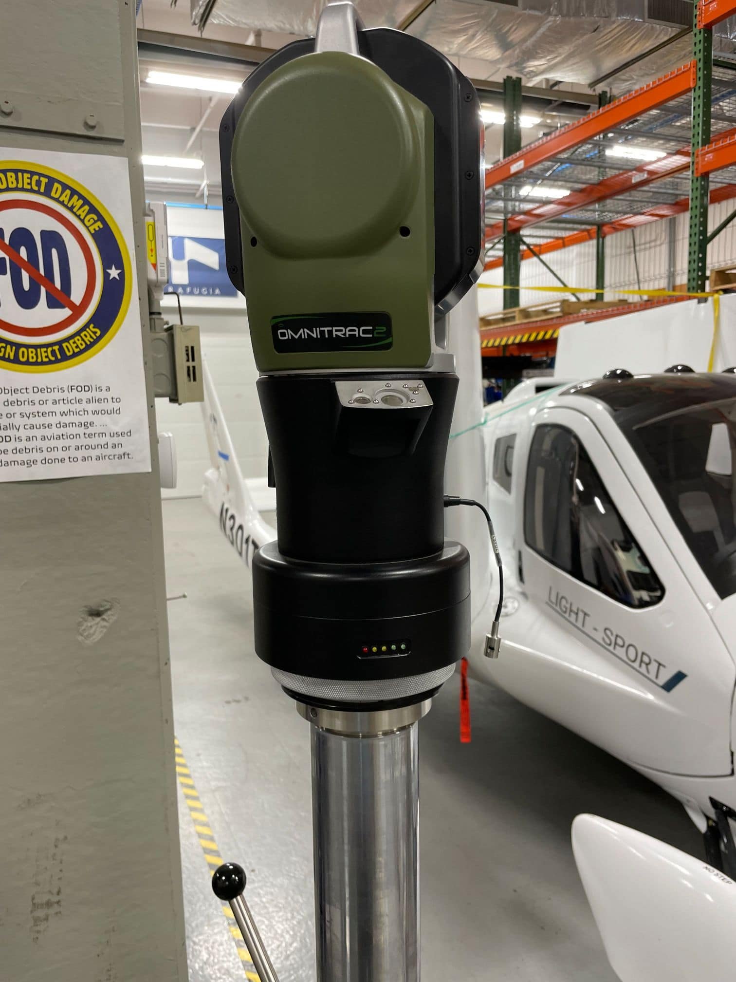 API Omnitrac 2 Laser Tracker With vProbe, 2018 – Includes Brunson Tracker Stand - Image 3