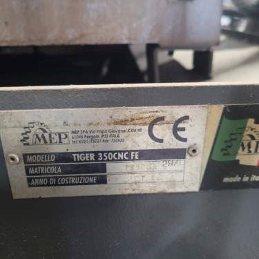 MEP Tiger 350 CNC Cold Saw, 2005 – Low Hours, Available Immediately - Image 9