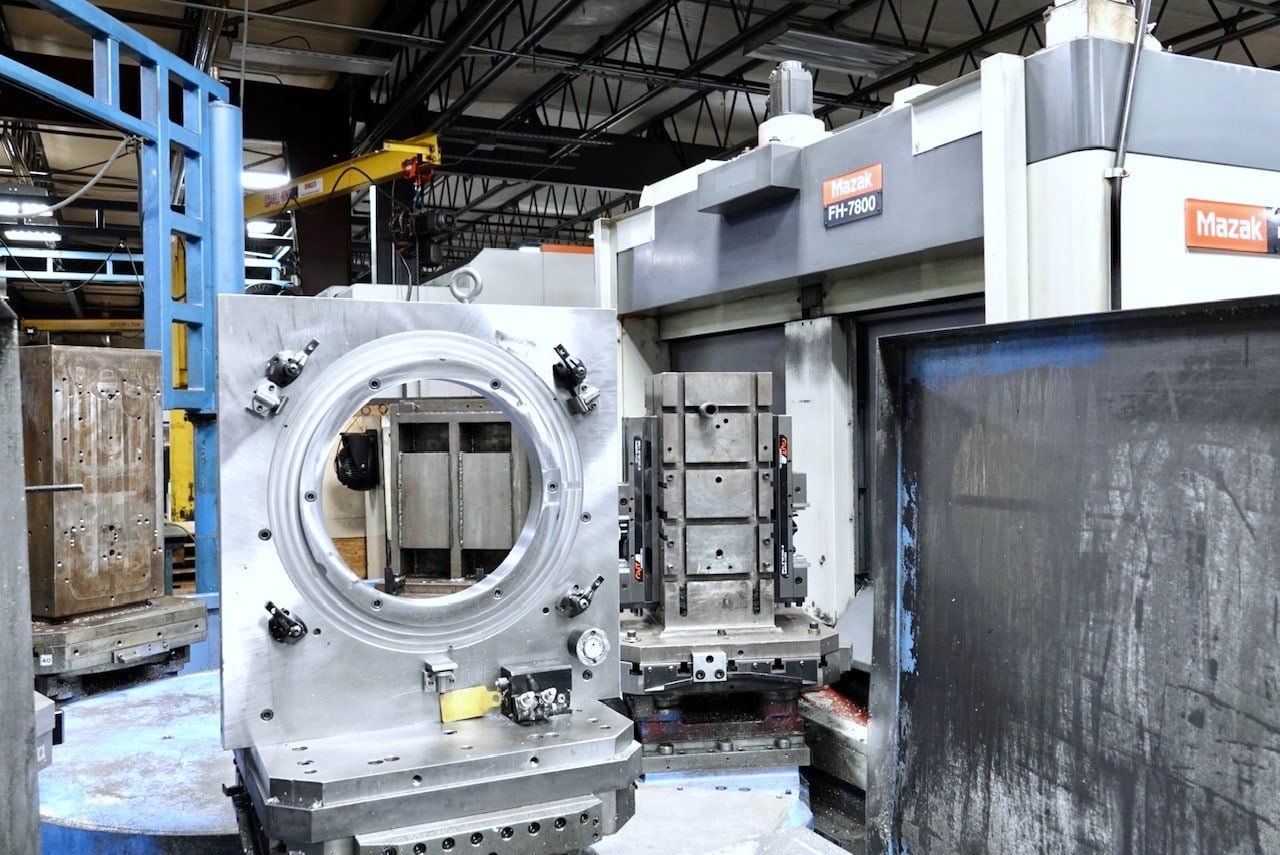 Mazak FH-7800 HMC, 2001- 15,000 RPM, 6 Pallet, 330 Tools, Chip Conveyor, CT50, 4th Axis - Image 10