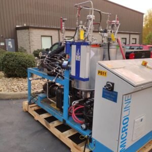Hennecke MicroLine 45 R/MT Polyurethane Metering Machine – 2019, High-Precision PU Dispensing System(1)