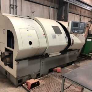 Okuma Crown L1420 CNC Lathe, 2000 – Chip Conveyer Included