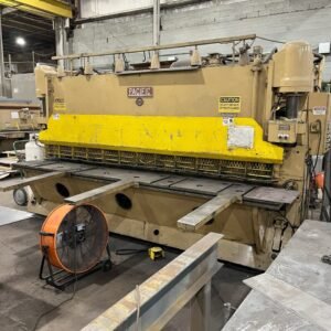 3/8” x 12’ Pacific Model 375R12 Hydraulic Power Squaring Shear, 1980