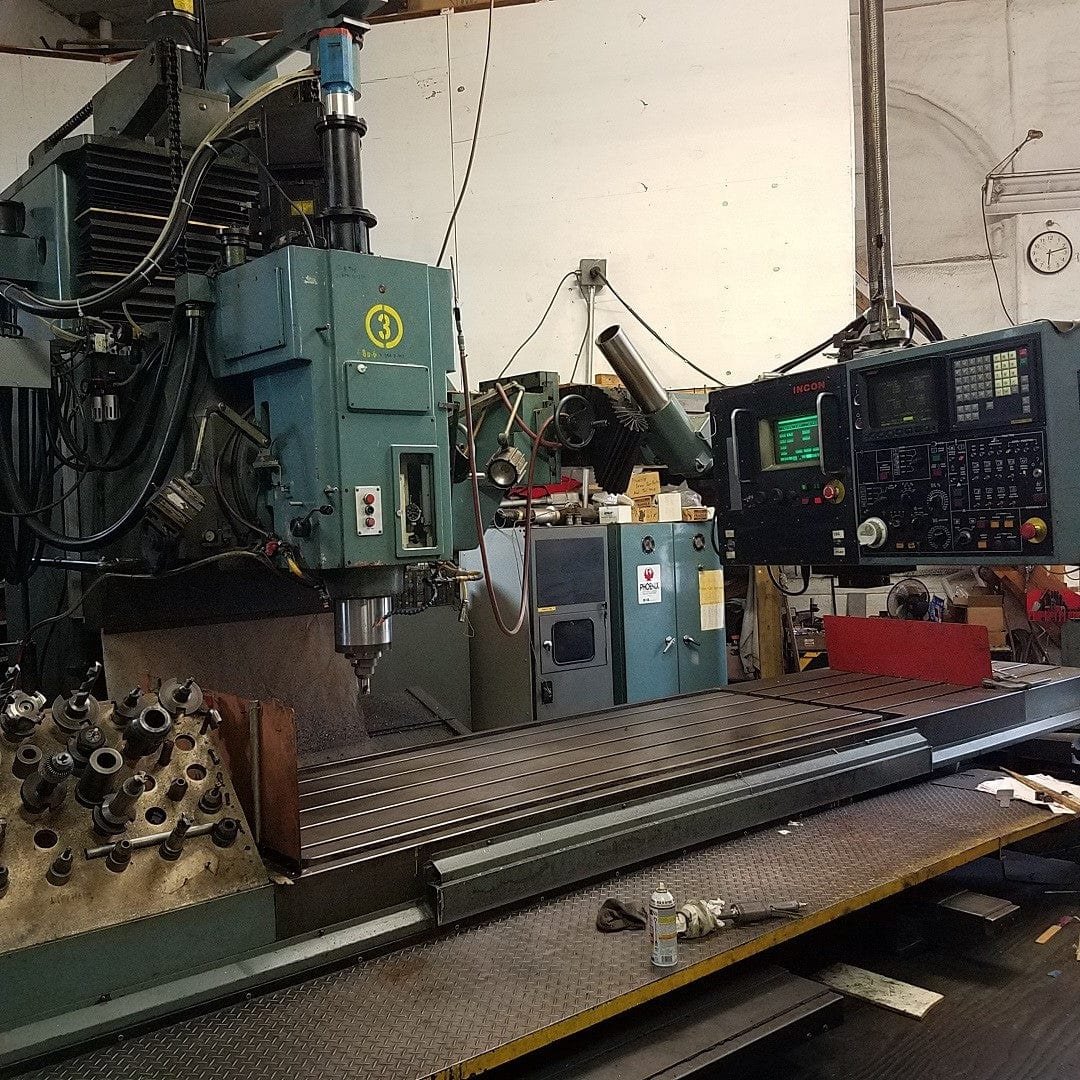 KAFO Phoenix VTC-3010 Vertical Boring Mill, 1989 – Fanuc, Under Power - Image 2