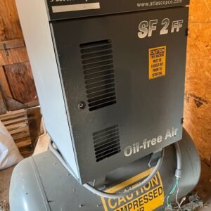 3HP Atlas Copco SF2FF Oil-Free Air Compressor, 2007