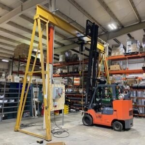 Spanco 3-Ton A-frame Crane System w/ LoadMate 3-Ton Hoist