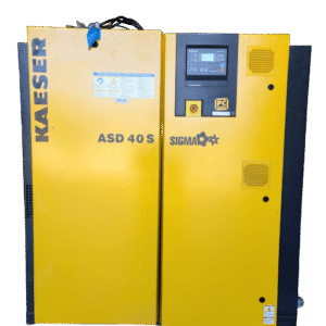 40 HP Kaeser Direct Drive Rotary Screw Air Compressor ASD 40S, 2008