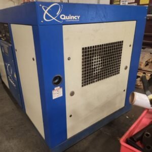 100 HP Quincy QGV-100 Variable Speed Air Compressor W/ Tank, 2006