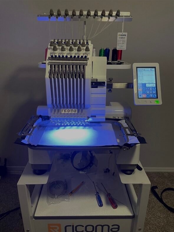 Ricoma EM1010-7S Embroidery Machine