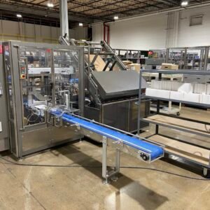 SPC3000 Compact Side Load Case Packer with Integrated Case Erector and Nordson Hot Melt Glue System, 2024