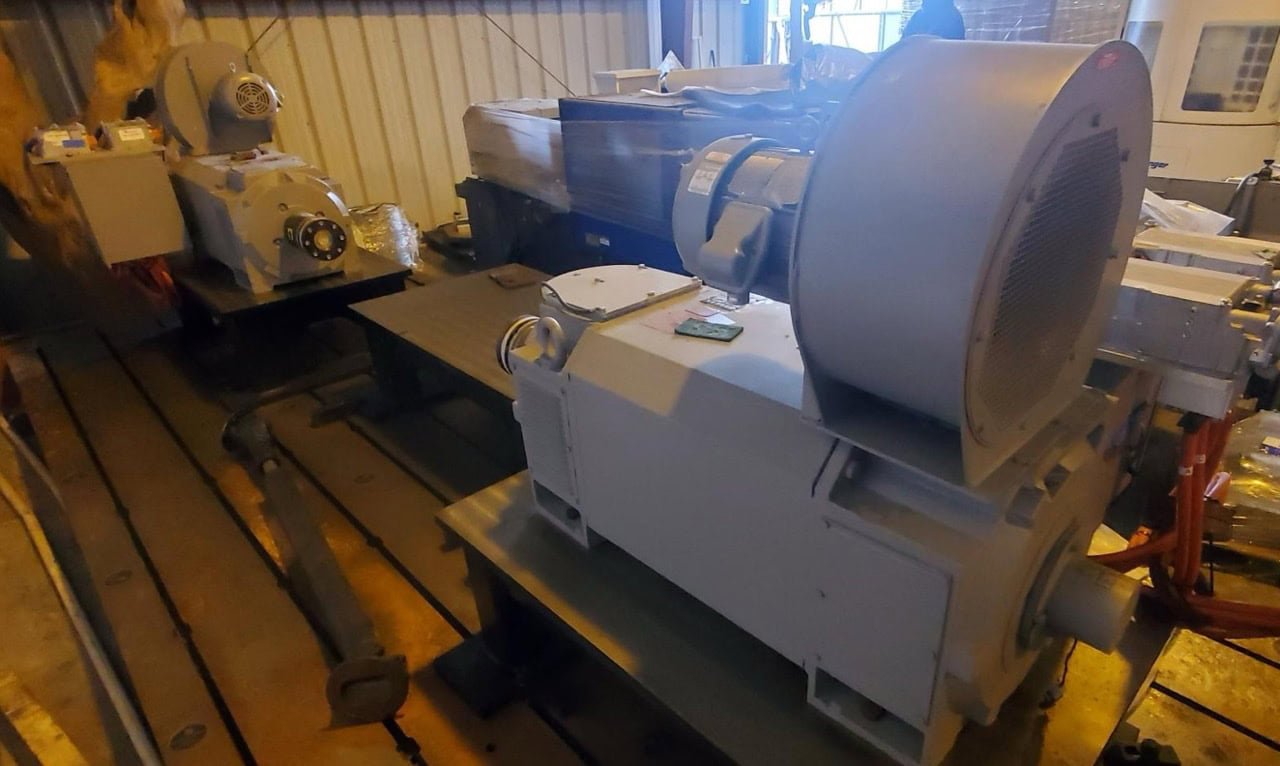 500 HP ABB R44-A000-0158 Inverter Duty Motor- QTY 4 Available! - Image 2