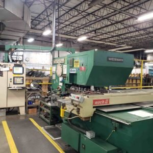 30 Ton Wiedemann  W-3050 CNC Turret Punch, 1982