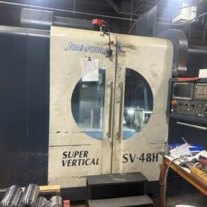 JOHNFORD SV48H VMC, 2012 – 50 taper, new spindle, CTS, 4th Axis