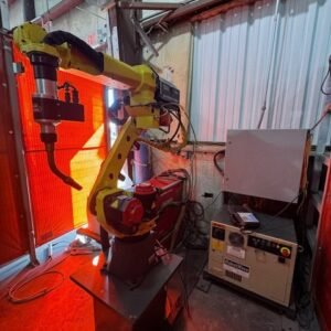 RobotWorxRWZero Workcell Robotic Aluminum Weld Cell, 2018 – Fanuc ArcMate 100iC with R-30iB Control, Lincoln PowerWave R450
