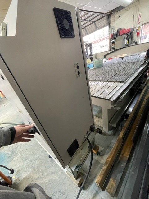 Excitech AM-34 5′ x 10′ Vacuum Table CNC Router, 2014 - Image 8