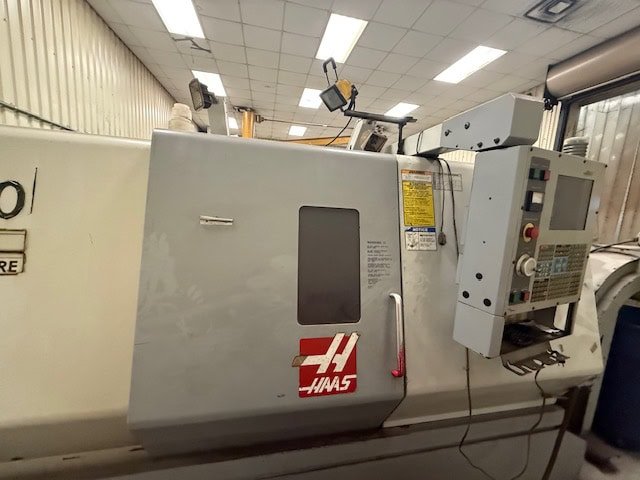 Haas SL-30TB Big Bore Lathe, 2003 – Tailstock, Chip Conveyor, Known Issue - Image 5