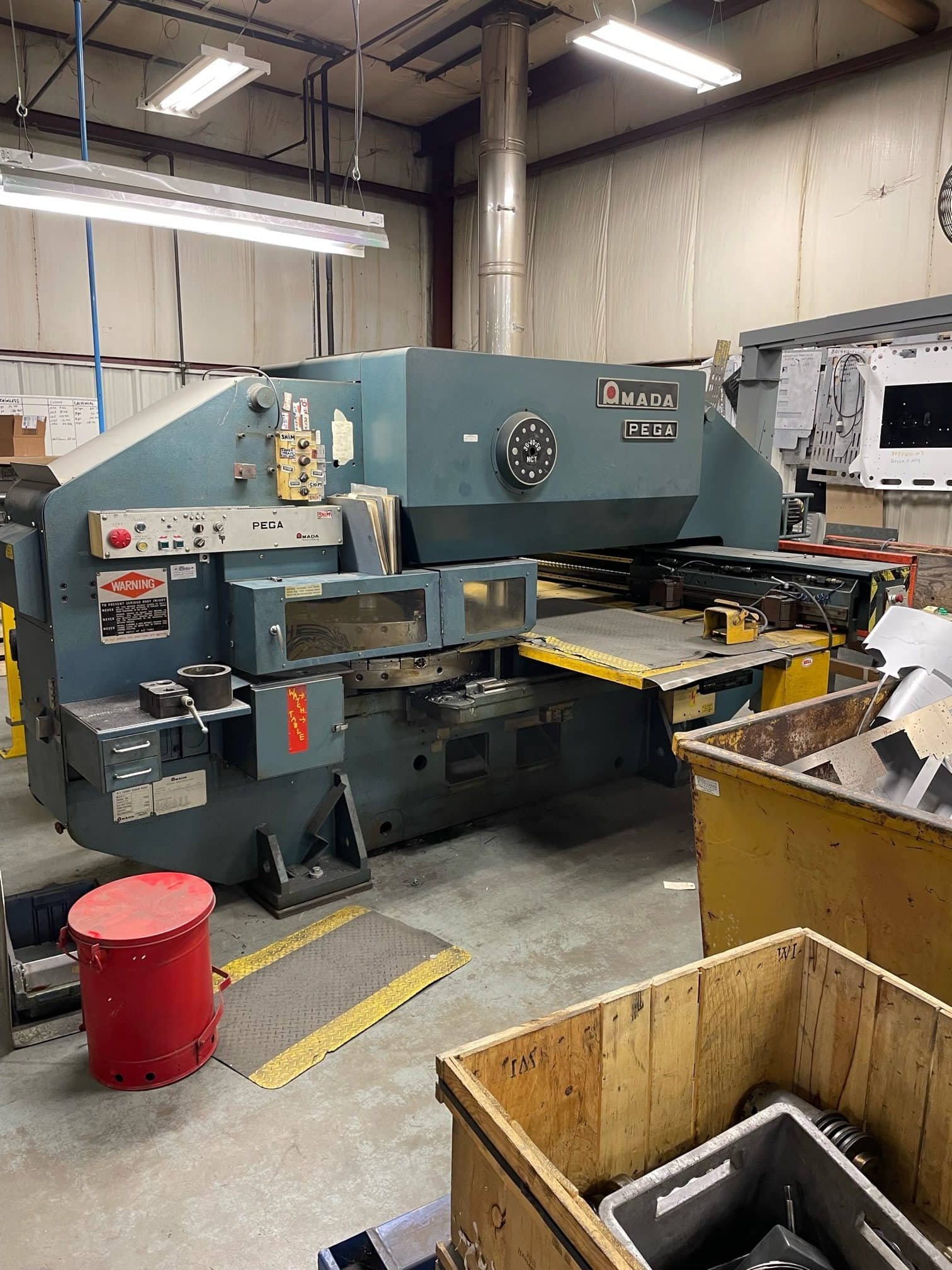 30 Ton Amada Pega 304050 Turret Punch Press, 1986 - Image 4