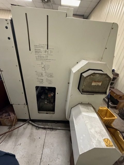 Haas SL-30TB Big Bore Lathe, 2003 – Tailstock, Chip Conveyor, Known Issue - Image 9