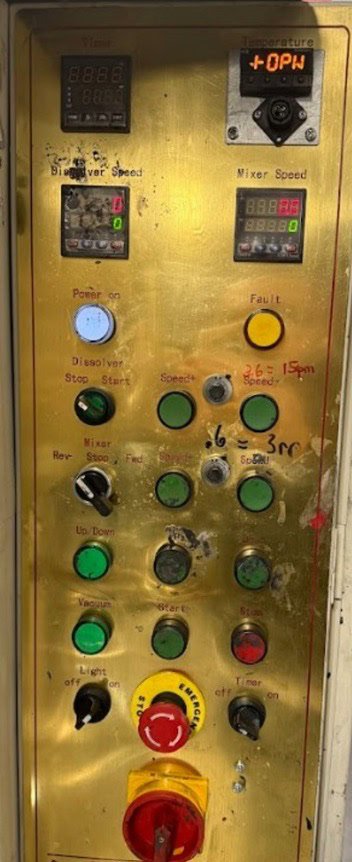 Guangzhou Hongyun Planetary Mixer, 2016 – 19.2 Liter, Max (136 RPM) - Image 4